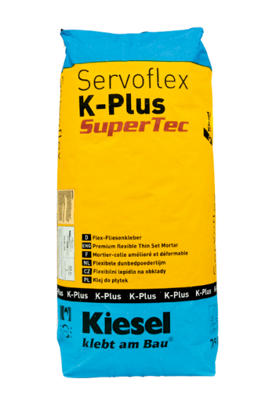 Kiesel Bauchemie Fliesenkleber Servoflex K-Plus SuperTec 20kg 
