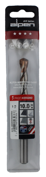 Alpen Drills Fliesenbohrer Profi Keramo Ø 10mm 